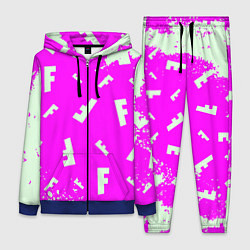 Женский костюм Fortnite pattern pink