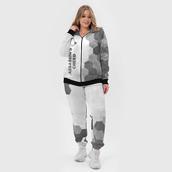 Женский 3D-костюм Assassins Creed - white gradient по-вертикали, цвет: 3D-черный — фото 2