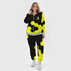 Женский 3D-костюм Амонг ас текстура броня, цвет: 3D-меланж — фото 2