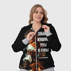 Женский 3D-костюм Сильным женщинам трусы не нужны, цвет: 3D-меланж — фото 2