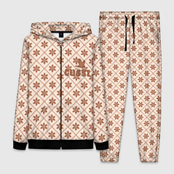 Женский костюм Гусси - надпись узор