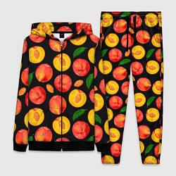 Женский костюм Персиковый паттерн