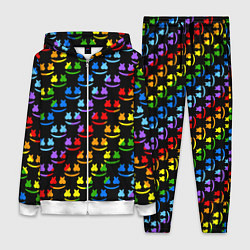 Женский костюм Marshmello pattern neon