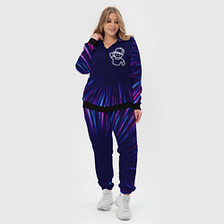 Женский 3D-костюм Stumble Guys northern cold, цвет: 3D-черный — фото 2