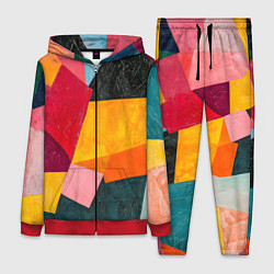 Женский костюм Геометрия мозайка