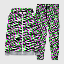 Женский костюм Juventus glitch pattern