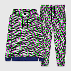 Женский костюм Juventus glitch pattern