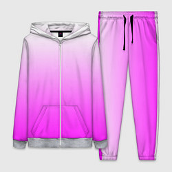 Женский костюм Gradient color pink