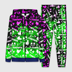 Женский костюм Fortnite краски кислота