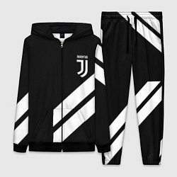 Женский 3D-костюм Juventus line white, цвет: 3D-черный