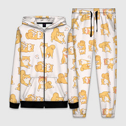 Женский костюм Паттерн сиба ину