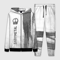 Женский костюм Babymetal - white gradient по-вертикали