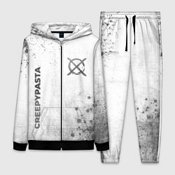 Женский костюм CreepyPasta - white gradient вертикально