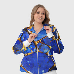 Женский 3D-костюм A gold mineral in a blue stone, цвет: 3D-белый — фото 2