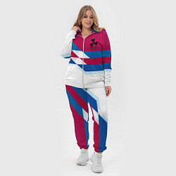 Женский 3D-костюм Stalker geometry, цвет: 3D-белый — фото 2