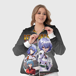 Женский 3D-костюм Евангелион Аянами Рей, цвет: 3D-белый — фото 2