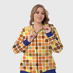 Женский 3D-костюм Осенняя палитра, цвет: 3D-синий — фото 2