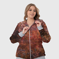 Женский 3D-костюм Абстракция - rusty wall, цвет: 3D-меланж — фото 2