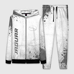 Женский 3D-костюм Jaguar - white gradient вертикально, цвет: 3D-черный