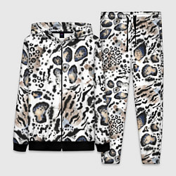 Женский костюм Пятна леопарда абстрактные