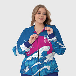 Женский 3D-костюм Корпус бойни демонов - Kisatsutai, цвет: 3D-синий — фото 2