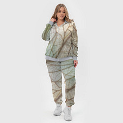Женский 3D-костюм Прожилки листика, цвет: 3D-меланж — фото 2