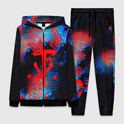 Женский 3D-костюм Doom космическая абстракция, цвет: 3D-черный