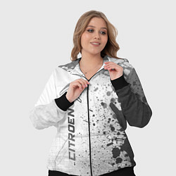 Женский 3D-костюм Citroen - white gradient по-вертикали, цвет: 3D-черный — фото 2