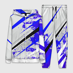 Женский костюм Color white blue