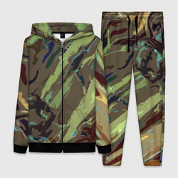 Женский 3D-костюм Абстракция тон хаки, цвет: 3D-черный