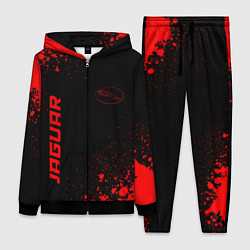 Женский костюм Jaguar - red gradient вертикально