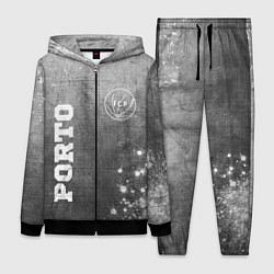 Женский 3D-костюм Porto - grey gradient вертикально, цвет: 3D-черный