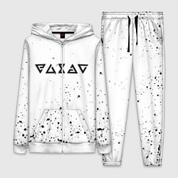 Женский костюм Ведьмак брызги красок