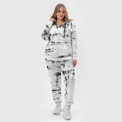 Женский 3D-костюм Color black and white, цвет: 3D-белый — фото 2