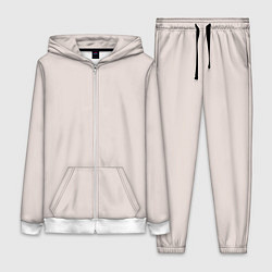 Женский 3D-костюм Светлый оттенок цвета года 2025 Пантон, цвет: 3D-белый