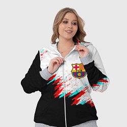 Женский 3D-костюм Barcelona глитч краски, цвет: 3D-меланж — фото 2