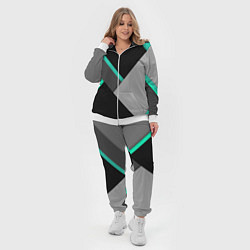 Женский 3D-костюм Multicoloured, цвет: 3D-белый — фото 2