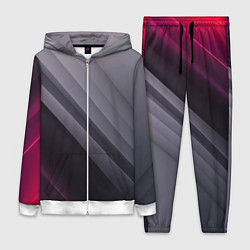 Женский костюм Color black grey