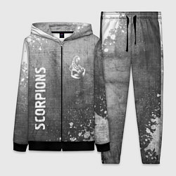 Женский костюм Scorpions - grey gradient вертикально