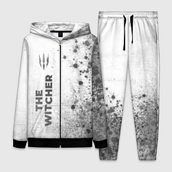 Женский 3D-костюм The Witcher - white gradient по-вертикали, цвет: 3D-черный