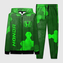 Женский костюм Honda - green gradient вертикально