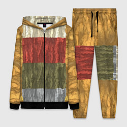 Женский 3D-костюм Цветной узор абстрактная графика, цвет: 3D-черный