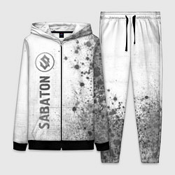 Женский 3D-костюм Sabaton - white gradient по-вертикали, цвет: 3D-черный