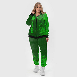 Женский 3D-костюм Daewoo - green gradient по-вертикали, цвет: 3D-черный — фото 2