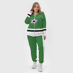 Женский 3D-костюм Даллас Старз хоккей, цвет: 3D-белый — фото 2
