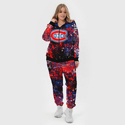 Женский 3D-костюм Montreal Canadiens NHL black, цвет: 3D-черный — фото 2