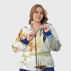 Женский 3D-костюм China Landscape, цвет: 3D-синий — фото 2