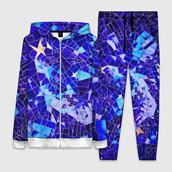 Женский 3D-костюм Небо-Звезды, цвет: 3D-белый