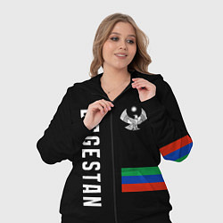 Женский 3D-костюм Dagestan republic, цвет: 3D-черный — фото 2