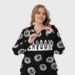 Женский 3D-костюм Deadboy - Bones, цвет: 3D-черный — фото 2